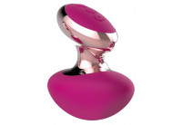 Ярко-розовый вибромассажер Couples Choice Massager