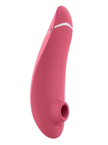 Розовый клиторальный стимулятор Womanizer Premium 2