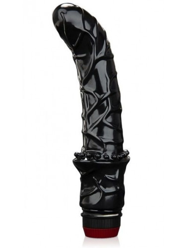Черный вибромассажер простаты 6 Premium Prostate Massager
