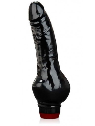 Черный анальный вибратор 5 Vibrating Anal Dildo