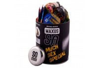 Текстурированные презервативы в кейсе MAXUS So Much Sex - 100 шт.