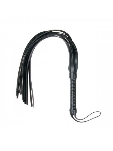Черный флоггер Flogger Whip - 46 см.