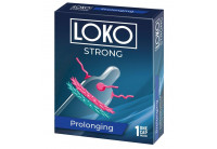 Стимулирующая насадка на пенис LOKO STRONG с продлевающим эффектом