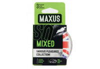 Презервативы в пластиковом кейсе MAXUS AIR Mixed - 3 шт.