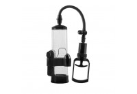 Прозрачная вакуумная помпа с вибрацией Vibrating Penis Pump