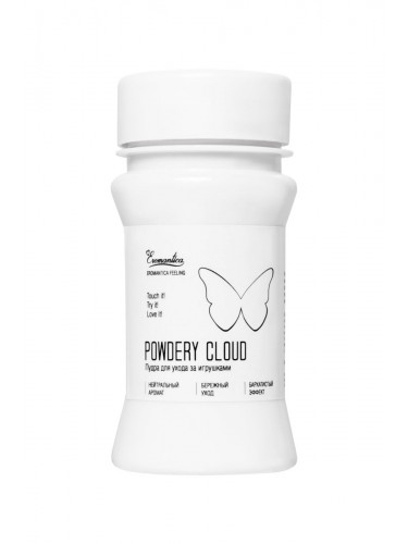 Пудра для ухода за игрушками Powdery Cloud с нейтральным ароматом - 40 гр.