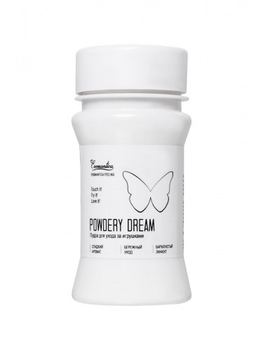 Пудра для ухода за игрушками Powdery Dream с ароматом манго и орхидеи - 40 гр.