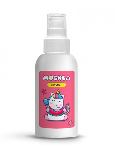 Универсальная смазка с ароматом арбуза Москва Вкусная - 100 мл.