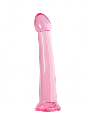 Розовый нереалистичный фаллоимитатор Jelly Dildo XL - 22 см.