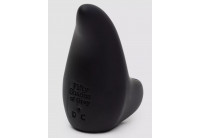 Черный вибратор на палец Sensation Rechargeable Finger Vibrator