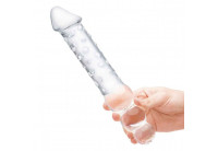 Прозрачный двухсторонний стимулятор 12 Double Ended Dildo - 28 см.