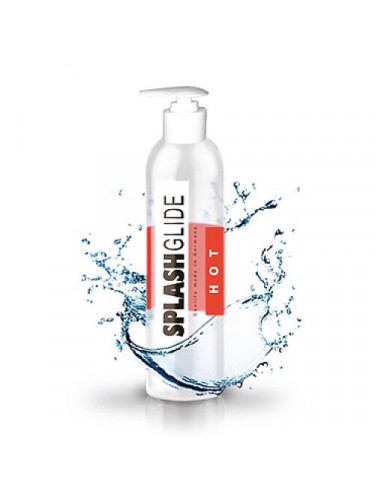 Возбуждающий лубрикант на водной основе Splashglide Hot Stimulative - 330 мл.
