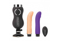 Портативная секс-машина Thrusting Compact Sex Machine c 2 насадками