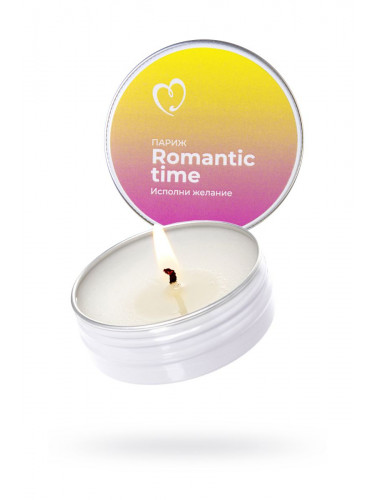 Массажная свеча «Romantic time - Париж» - 30 мл.