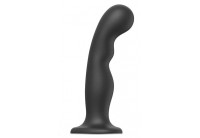 Черная насадка Strap-On-Me Dildo Plug P G size XXL