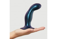 Темно-синяя насадка Strap-On-Me Dildo Plug Snaky size M