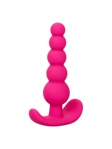 Розовая анальная елочка для ношения Cheeky X-5 Beads - 10,75 см.