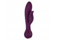 Фиолетовый вибратор-кролик Desire - 22,25 см.