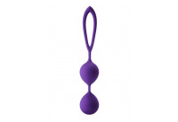 Фиолетовые вагинальные шарики Flirts Kegel Balls