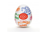 Мастурбатор-яйцо Keith Haring EGG STREET