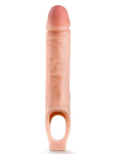 Телесная насадка на пенис 10 Inch Cock Sheath Extender - 25 см.