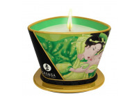 Массажная свеча Exotic Green Tea с ароматом зелёного чая - 170 мл.
