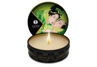 Массажная свеча Exotic Green Tea с ароматом зелёного чая - 30 мл.