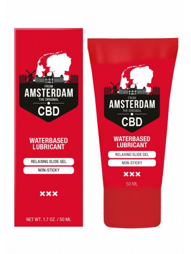 Лубрикант на водной основе CBD from Amsterdam Waterbased Lubricant - 50 мл.