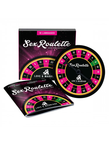 Настольная игра-рулетка Sex Roulette Love Marriage