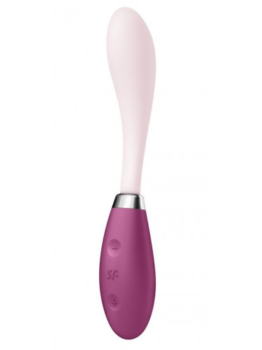 Розовый гибкий вибратор G-Spot Flex 3 - 19,5 см.