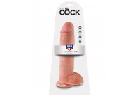Реалистичный фаллоимитатор на присоске 11 Cock with Balls - 28 см.