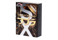 Суженные к основанию презервативы Sagami Xtreme Cobra - 3 шт.