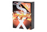 Презервативы Sagami Xtreme Energy с ароматом энергетика - 3 шт.
