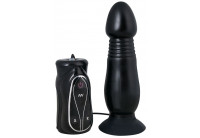 Вибровтулка с пультом Anal Pusher - 16 см.
