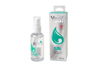 Силиконовая гипоаллергенная вагинальная смазка Yes Silk - 50 мл.