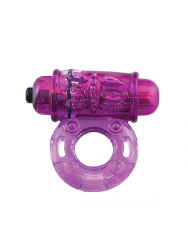 Фиолетовое эрекционное виброкольцо OWOW PURPLE