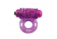 Фиолетовое эрекционное виброкольцо OWOW PURPLE