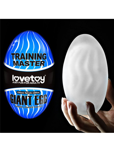 Мастурбатор-яйцо Giant Egg Climax Spirals Edition