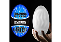 Мастурбатор-яйцо Giant Egg Climax Spirals Edition